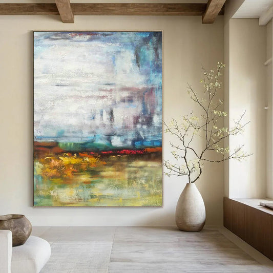 Colorful Landscape - inspired Abstract for Garden Home & Restaurant DLZ0576