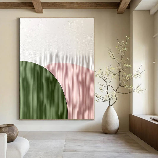 Minimalist Geometric Shapes Art for Scandinavian - Style Nursery & Contemporary Art Gallery STSC935