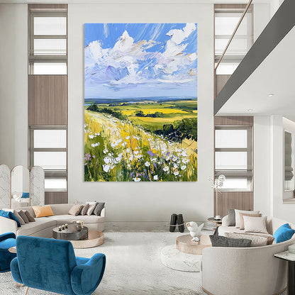 Vast Field of Flowers for Countryside Retreat & Art - Centric Café STSC898
