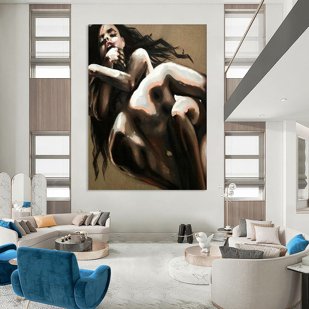 Abstract Figure Art for Avant - Garde Café & Art Studio DLZ2331