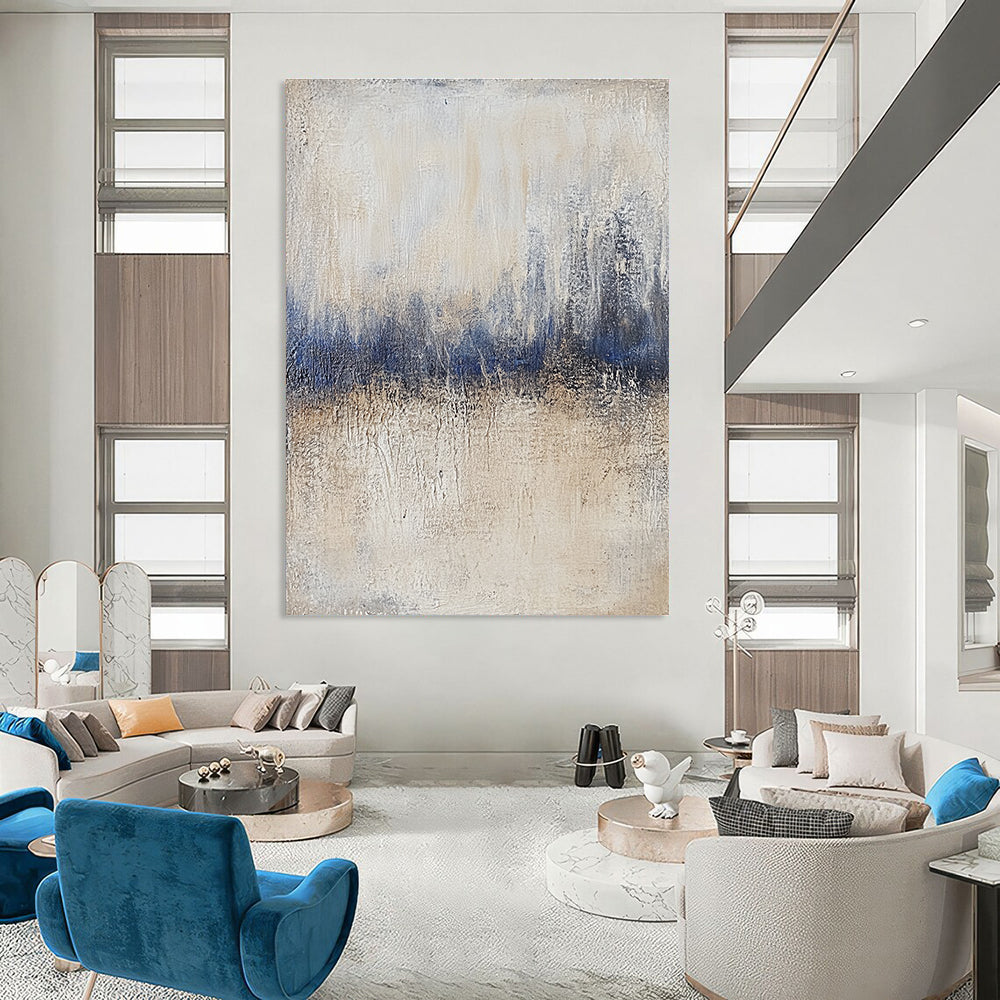 Textured Abstract Field Art for Study & Gallery STSC732