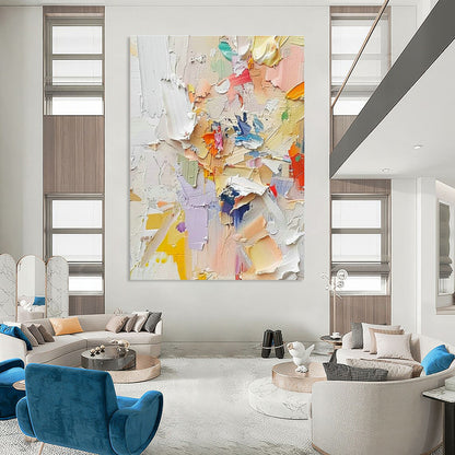 Colorful Thick - Paint Art for Playful Kids’ Room & Art Café DLZ0978