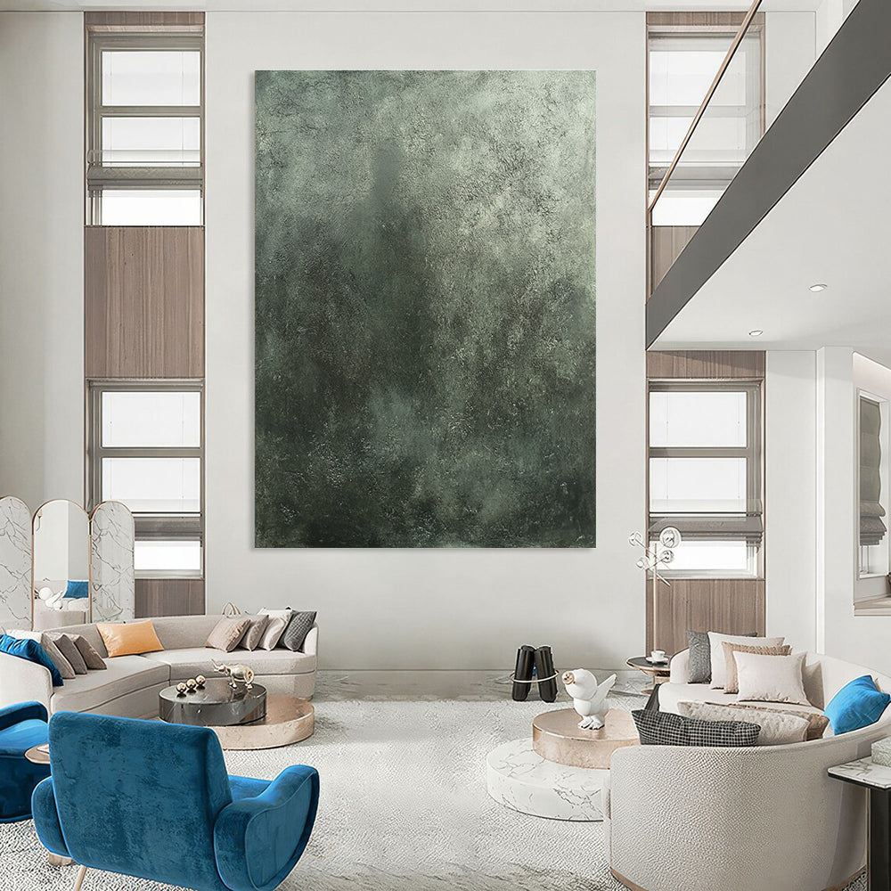 Grayish - Green Textured Background for Industrial - Style Restaurant & Modern Art Gallery STSC1290