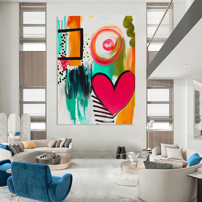 Playful Colorful Abstract Shapes for Kids’ Playroom & Creative Studio STSC745