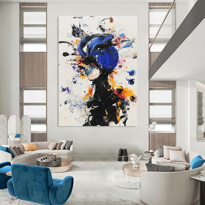 Colorful Abstract Figure for Creative Kids’ Room & Eclectic Home STSC636