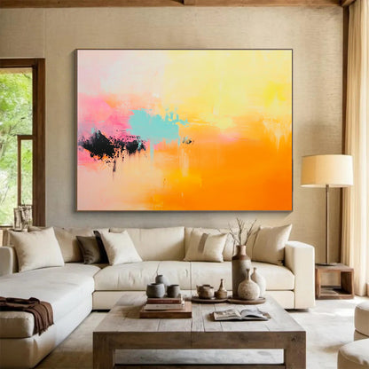 Vibrant Color - Burst Abstract Art for Fashion Boutique & Art - Lovers’ Lounge SC254