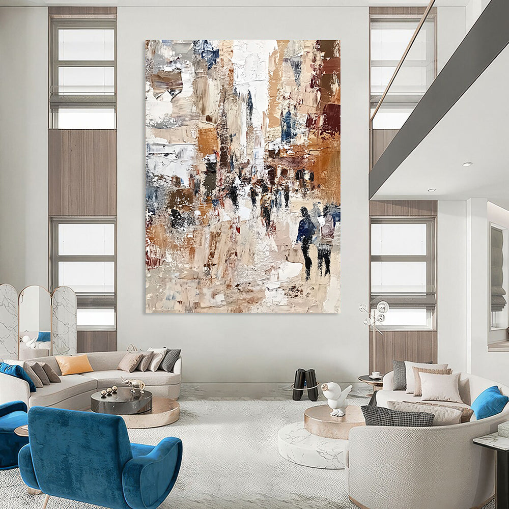 Abstract City Street for Urban - Themed Loft & Artistic Retail Space STSC597