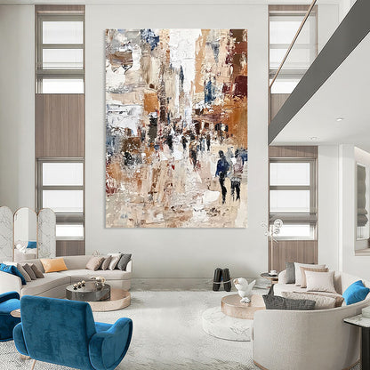 Abstract City Street for Urban - Themed Loft & Artistic Retail Space STSC597
