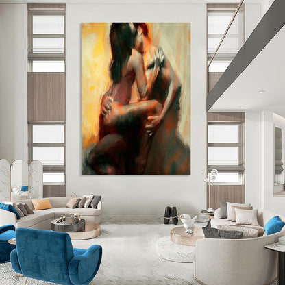 Stupendous Custom - Made Abstract Canvas for Office & Cottage DLZ2333