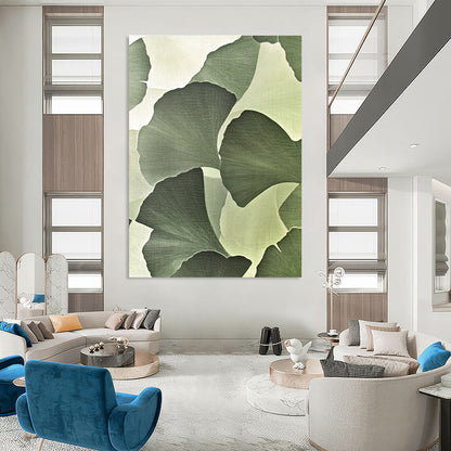 Ginkgo Leaf Pattern for Asian - Inspired Tea House & Botanical Art Studio STSC942
