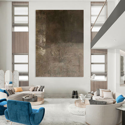 Earthy Textured Abstract for Rustic Winery Tasting Room & Industrial Loft Bedroom DLZ0871