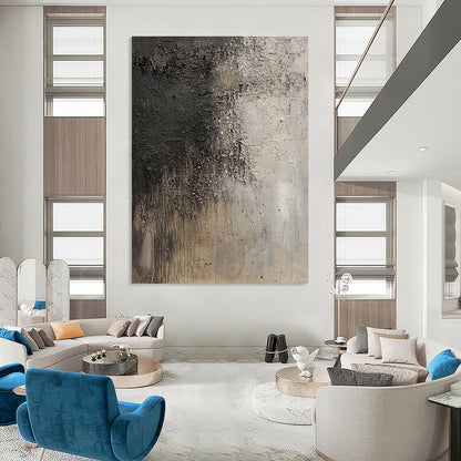 Textured Gray Abstract for Industrial - Chic Loft & Contemporary Gallery STSC632