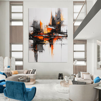 Vibrant Urban Abstract Art for City - Lover’s Home Office & Contemporary Art Gallery STSC1353