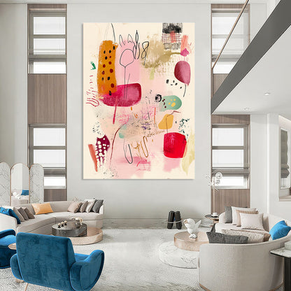 Colorful Abstract Shapes for Bohemian Café & Playful Kids’ Area STSC1193