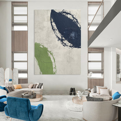 Green and Blue Textured Shapes for Nature - Inspired Nursery & Calming Meditation Space STSC527