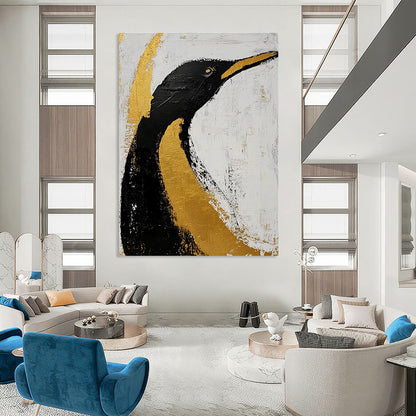Chic Avian Art for Modern Living Room & Boutique Hotel STSC010