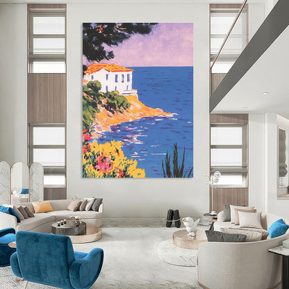 Coastal House Scene for Beach - Themed Living Room & Nautical Restaurant STSC1228