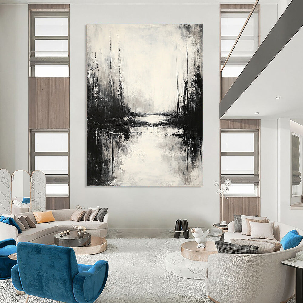 Serene Minimalist Art for Zen Home Office & Art Gallery STSC021