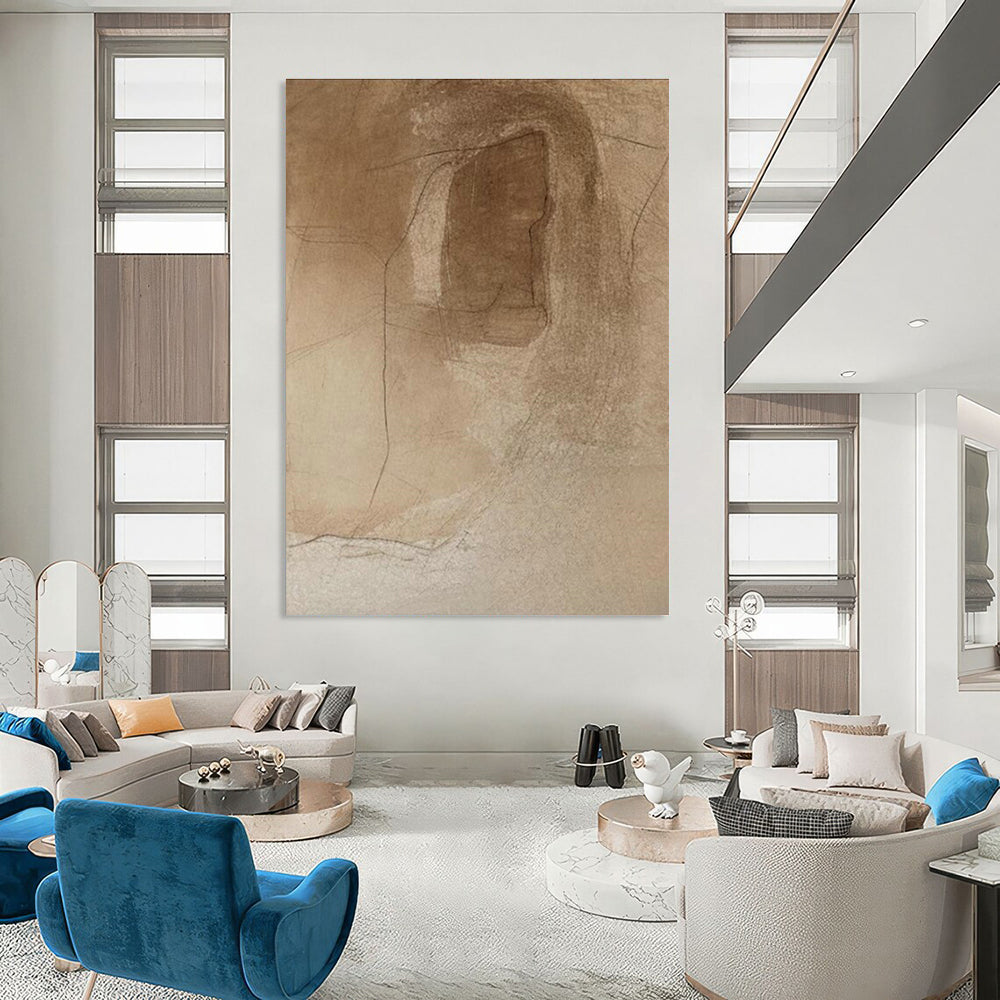 Abstract Sketch Art for Artist Studio & Contemporary Gallery DLZ2359