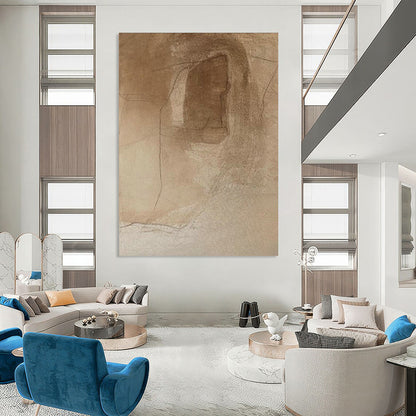 Abstract Sketch Art for Artist Studio & Contemporary Gallery DLZ2359