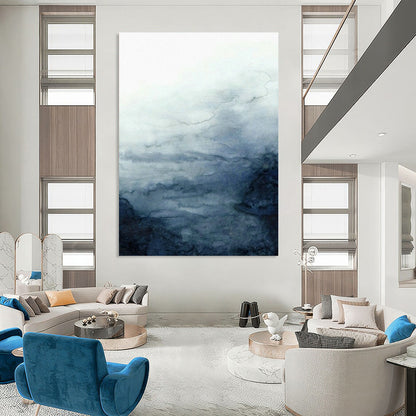 Ink - Wash Cloud Shadows for Traditional Chinese Study & Rainy - Day Bookstore DLZ0946