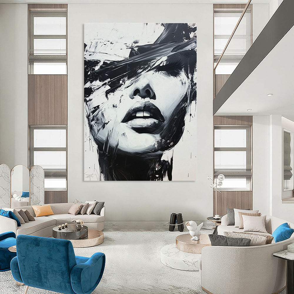Edgy Figurative Art for Fashion Boutique & Contemporary Studio STSC023