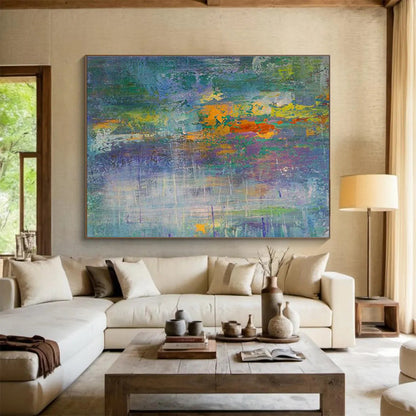 Colorful Abstract Art for Creative Art Studio Galleries DLZ2572