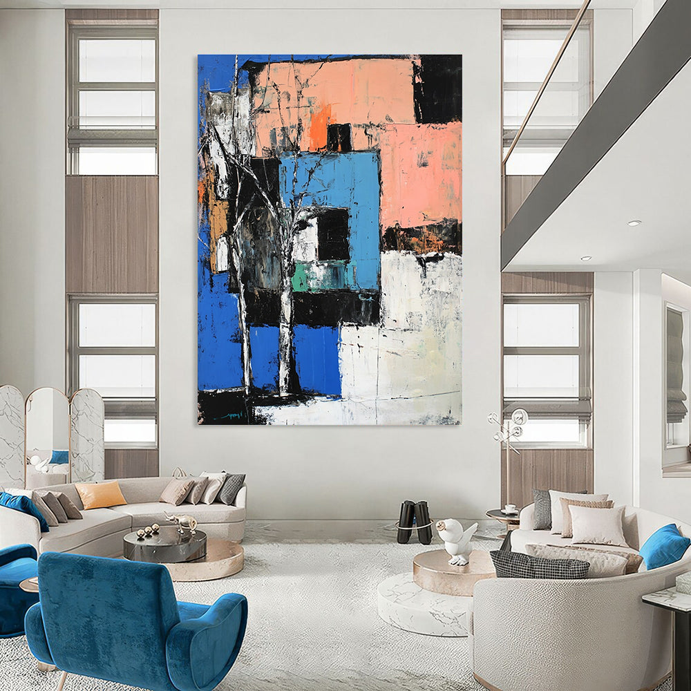 Colorful Urban Abstract for City Loft & Art Gallery STSC1108