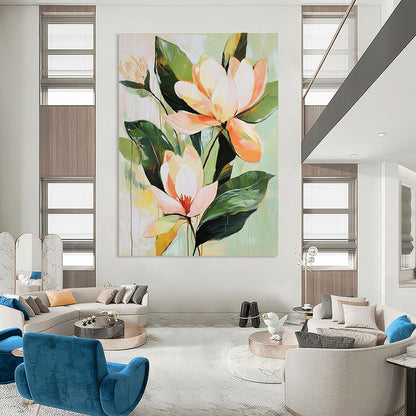 Peach - Colored Flower Blooms for Feminine Bedroom & Charming Café STSC355