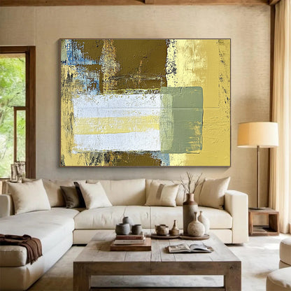 Abstract Color Blocks Art for Contemporary Office & Art - Inspired Retail Space SC425