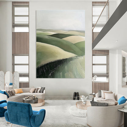Rolling Green Hills for Modern Home Office & Nature - Inspired Gallery STSC876