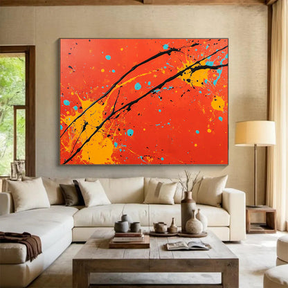 Figurative Abstract Art: Enhance Wellness Center & Contemporary Gallery Vibes SC531