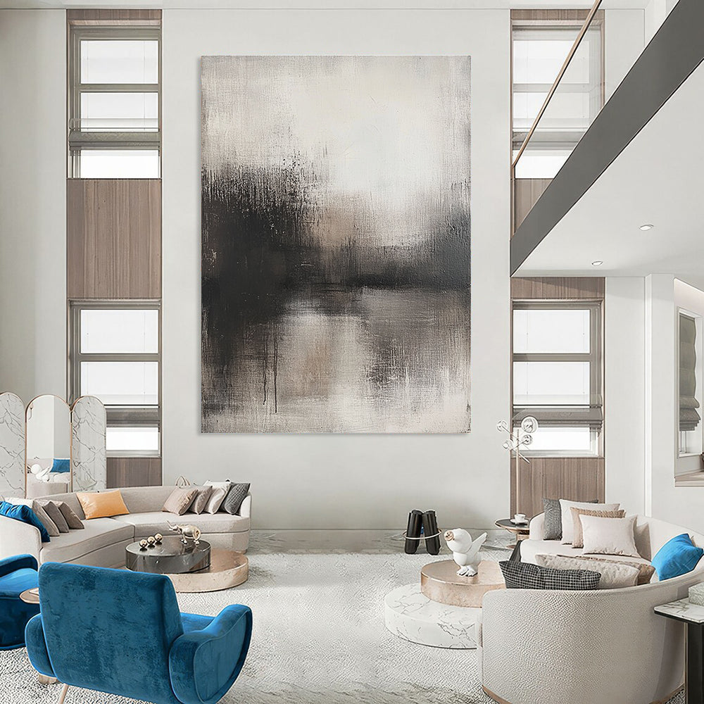 Dark Misty Lake Art for Cinema Room & Man Cave STSC085