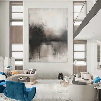 Dark Misty Lake Art for Cinema Room & Man Cave STSC085