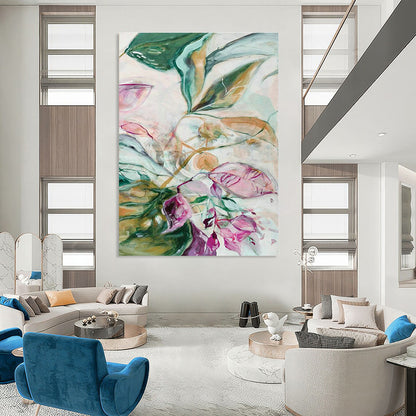 Floral Greenery Art for Boutique Hotel Lobbies DLZ0142