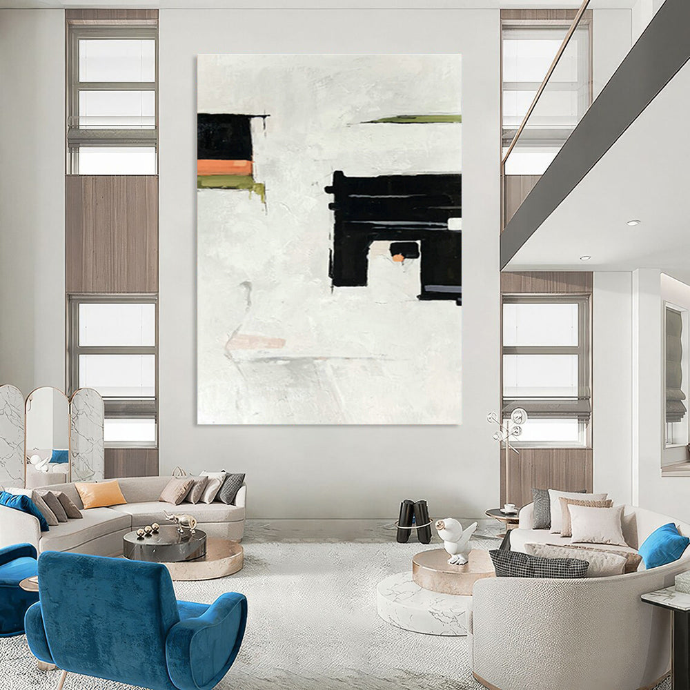 Minimalist Block Abstract Art  for Living Room & Office DLZ0507