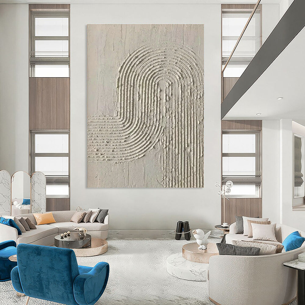 Textured Minimalist Art for Modern Spa & Art - Inspired Home Office DLZ1437