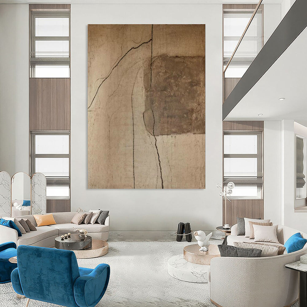 Abstract Line Composition Art for Contemporary Office & Art - Lovers’ Library DLZ2361
