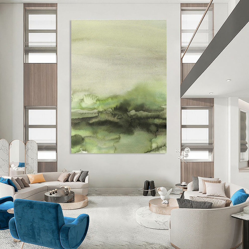 Light - Color Landscape Abstract Art for Living Room & Bedroom DLZ0521