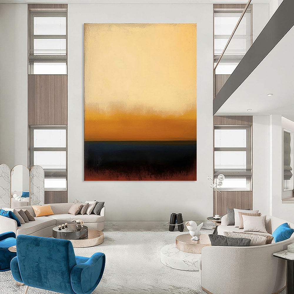 Gradient Color Block Art for Modern Office & Art Gallery Hall DLZ2101