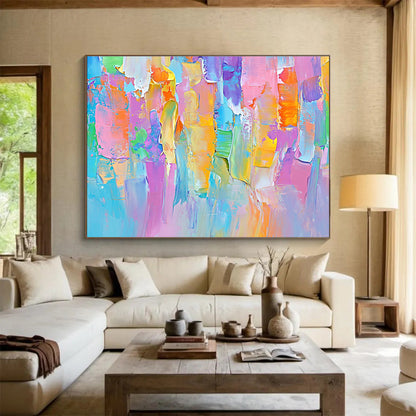 Vibrant Color Blocks Art for Trendy Retail Store & Art Gallery Pop - Up SC185