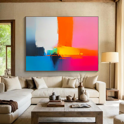 Vivid Color Blends Art for Creative Studio & Art Gallery Exhibition SC505