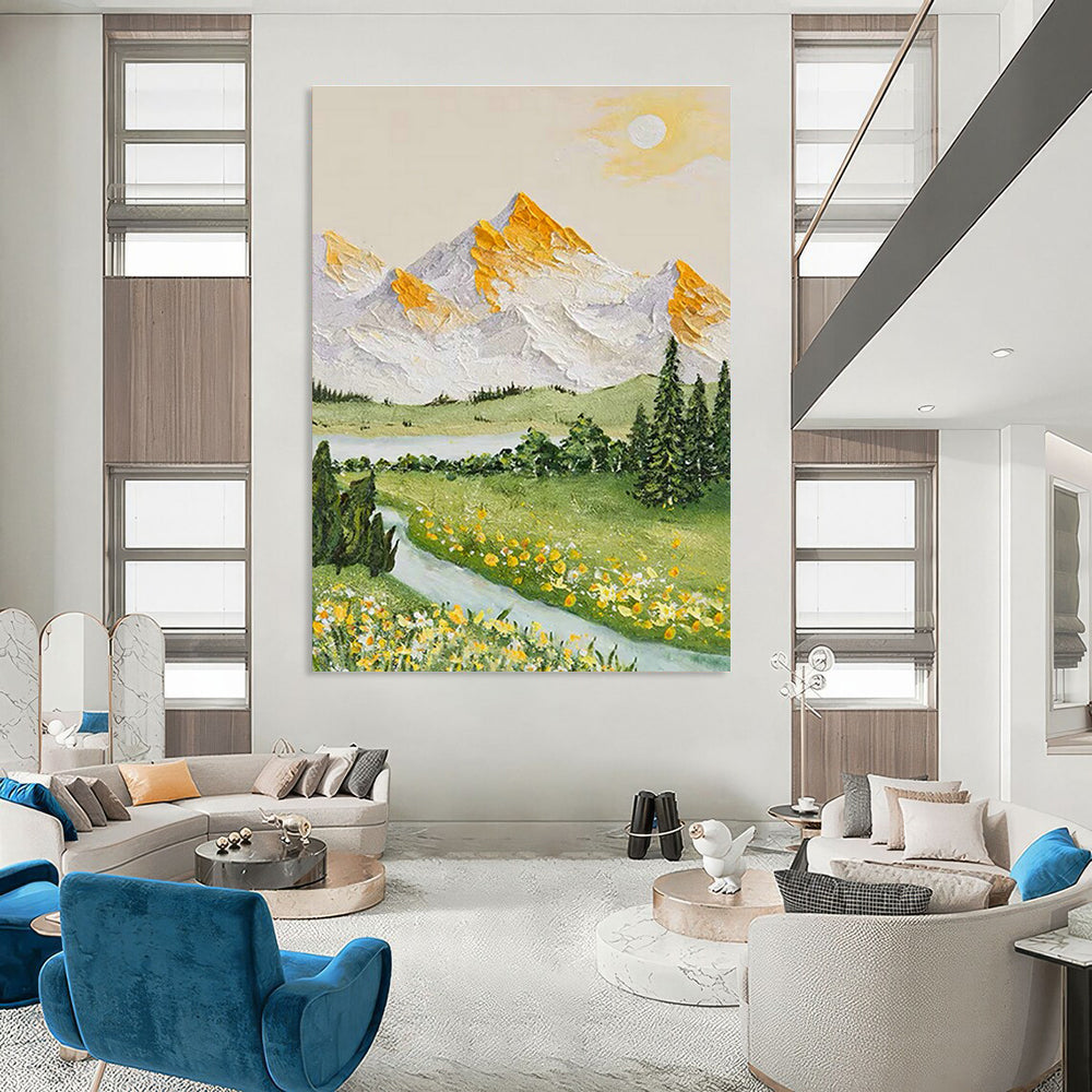 Pastoral Landscape Art for Country Inn Breakfast Nook & Garden Center DLZ1044