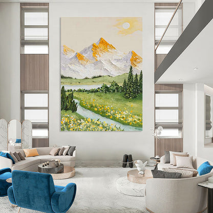 Pastoral Landscape Art for Country Inn Breakfast Nook & Garden Center DLZ1044
