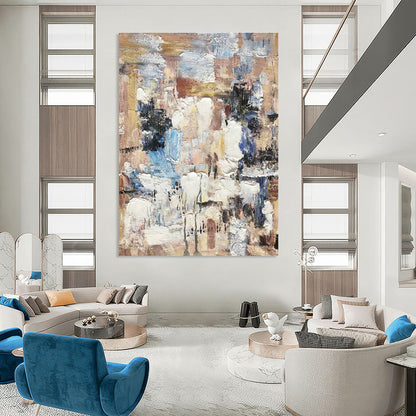 Color - Blended Abstract Art for Bohemian Café & Creative Studio DLZ1310