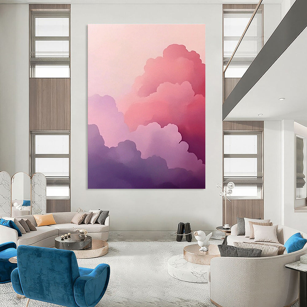 Gradient Clouds for Dreamy Bedroom & Boho Café STSC1160