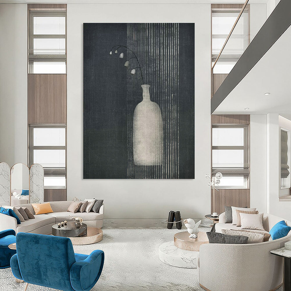 Minimalist Floral Art for Scandinavian Kitchen & Boho - Chic Dining Nook DLZ1373