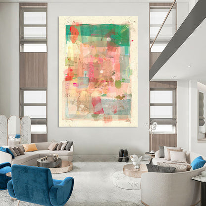 Pink - Themed Collage Art for Girly Fashion Boutique Fitting Rooms DLZ0097