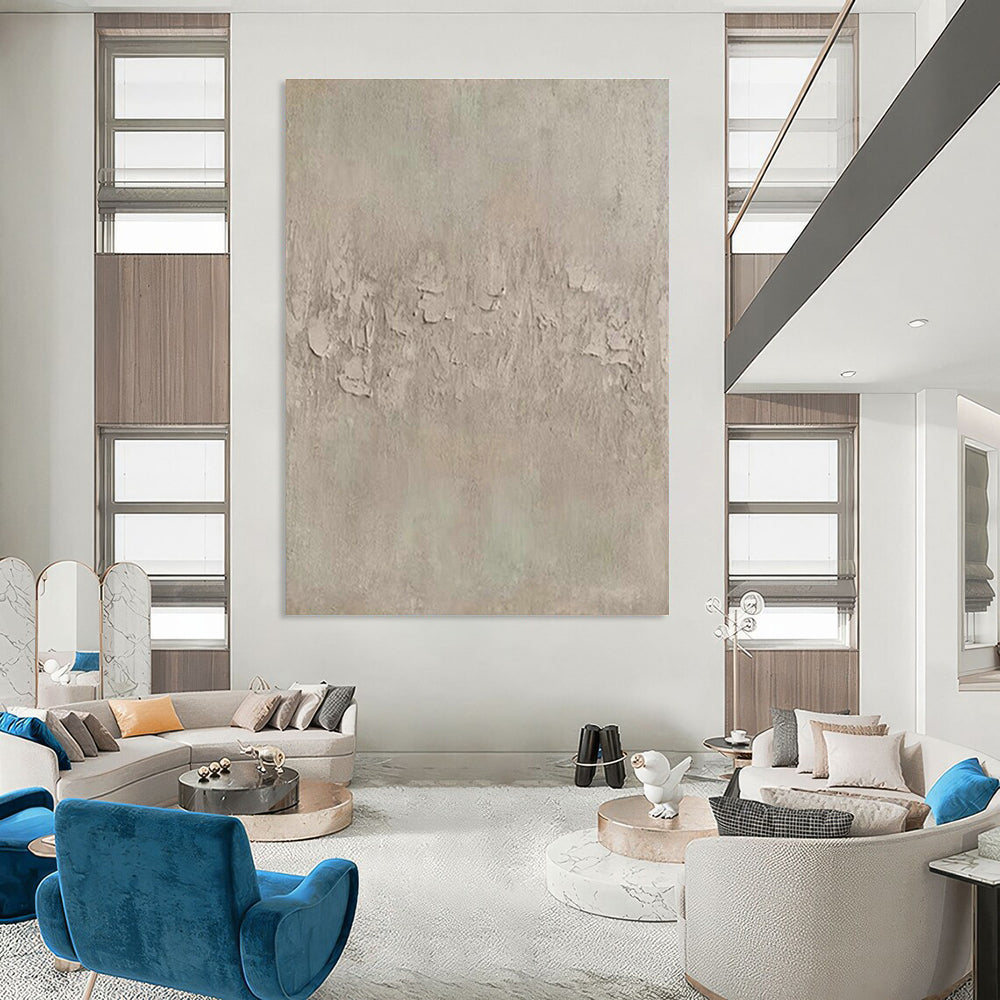 Textured Neutral Art for Spa & Meditation Room DLZ2017