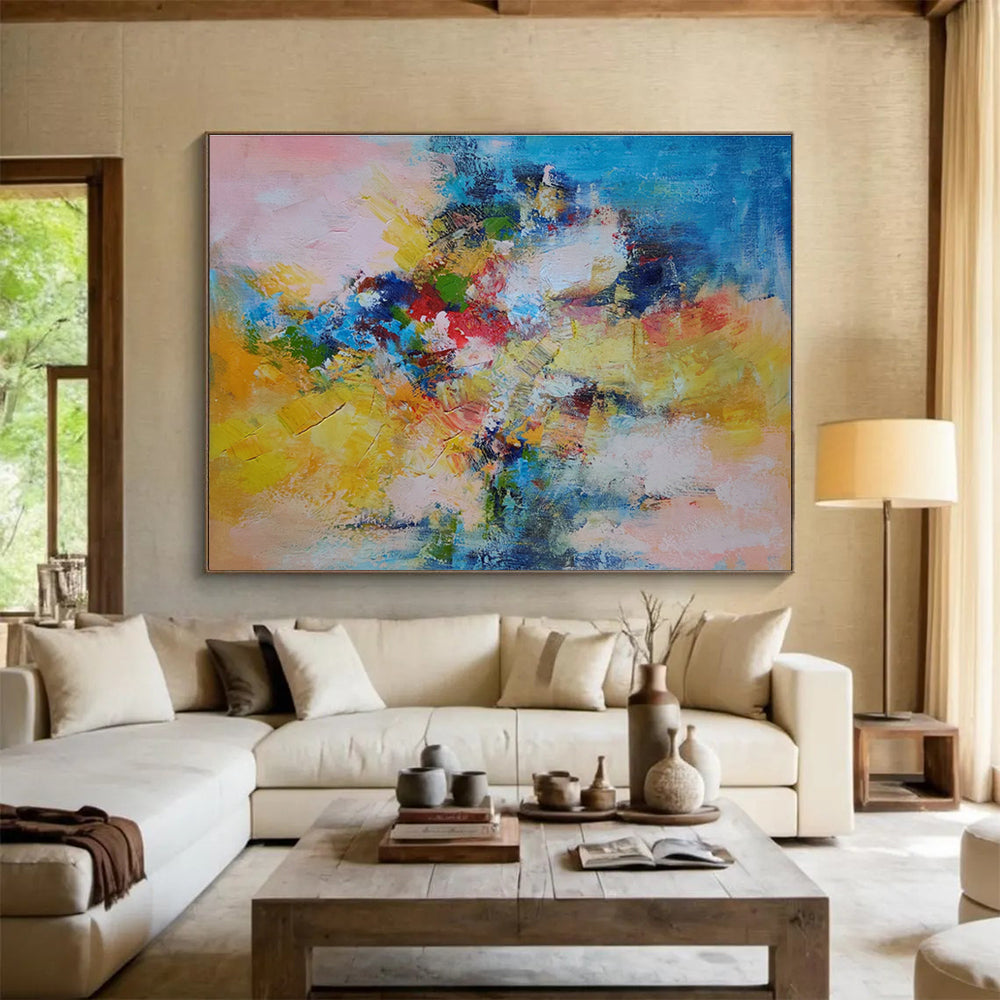 Color - Blend Abstract Art for Contemporary Art Studios DLZ2502